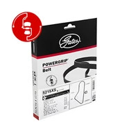 تسمه تایم پژو 405 - برند (POWERGRIP) پاورگریپ / (Gates) گیتس - 114 (کیفیت PLUS)